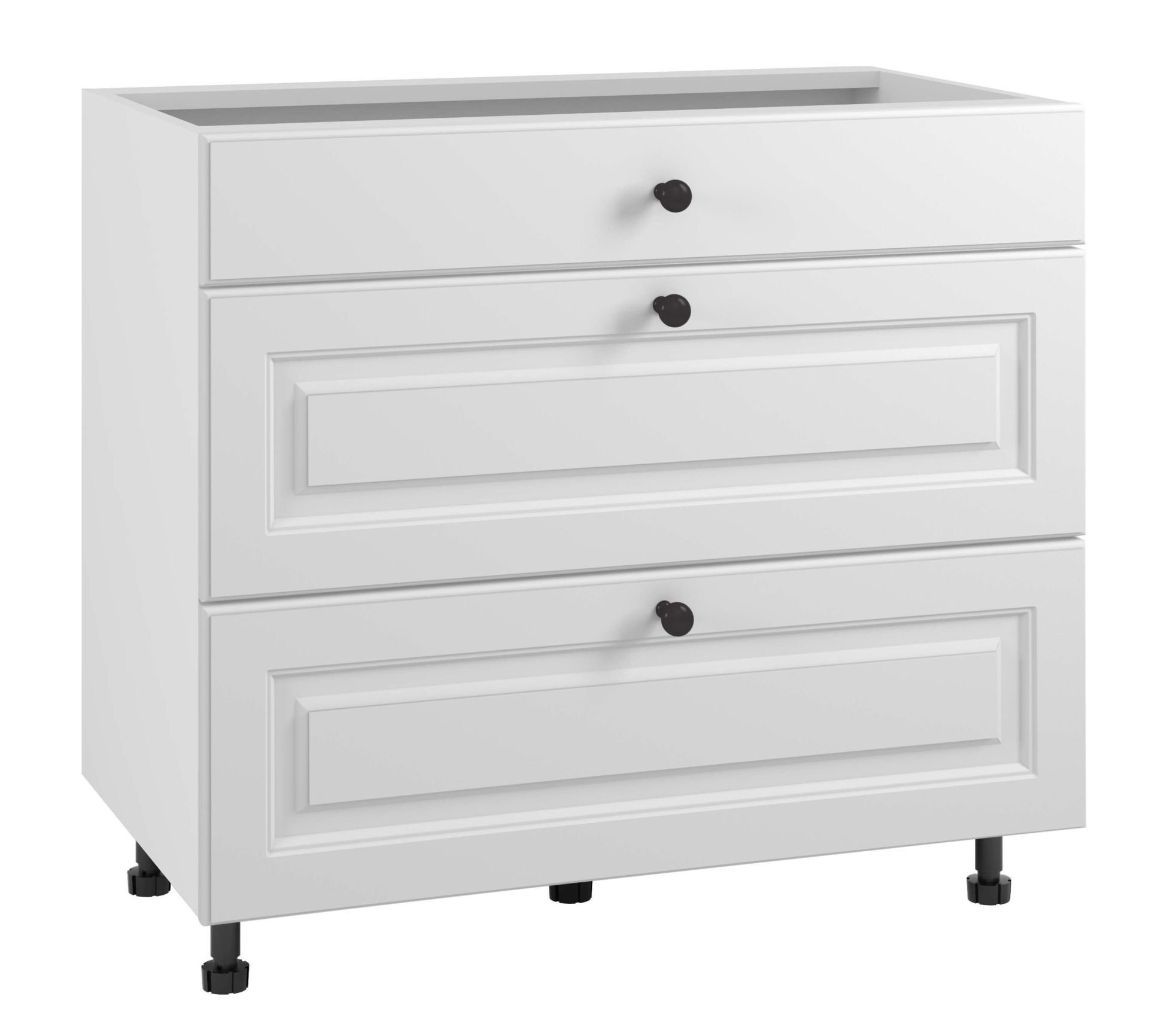 Bristol Szafka Dolna Ds-90-2W-1N Blum Biały Mat