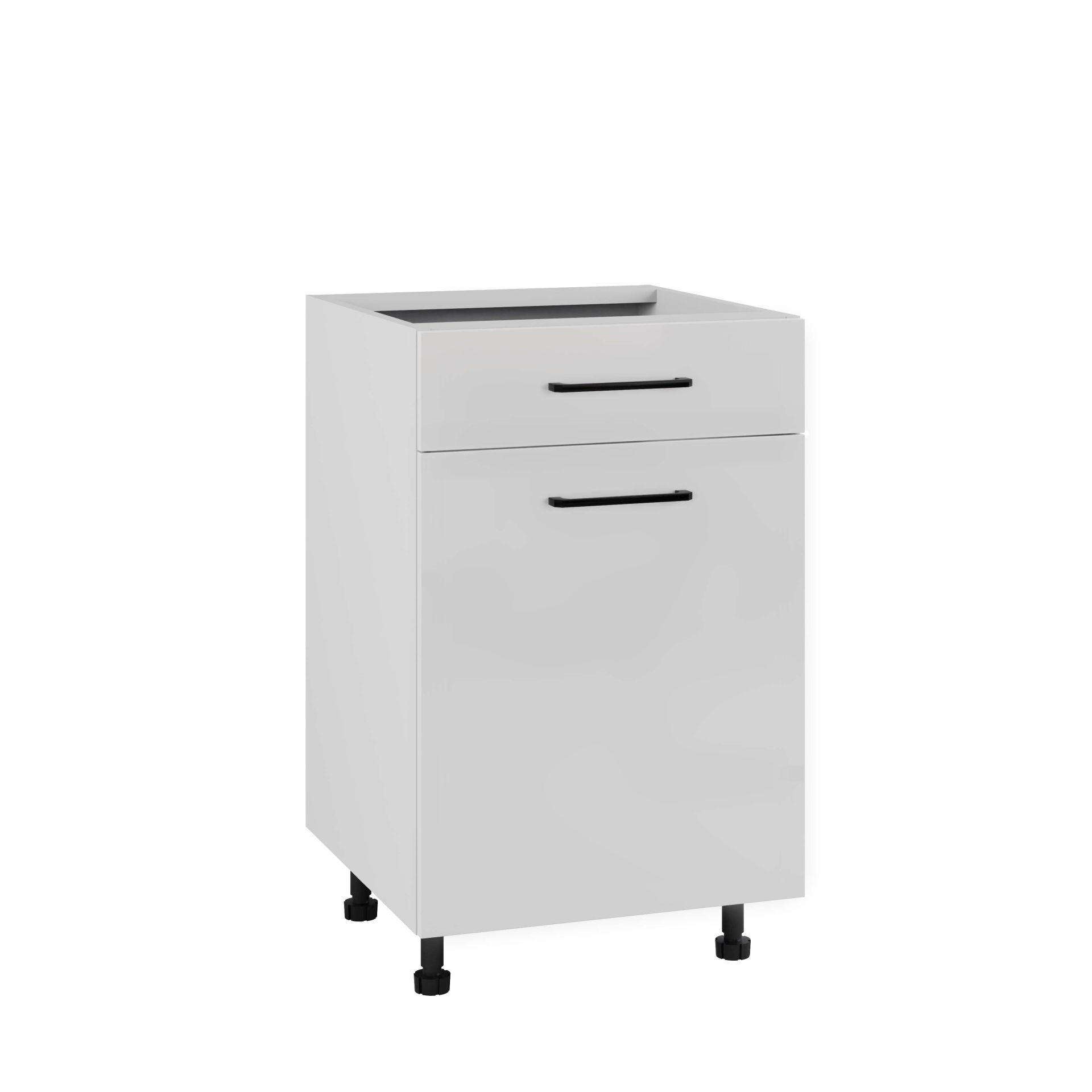 Siena Szafka Dolna D1S-50 Modern Biały Mat