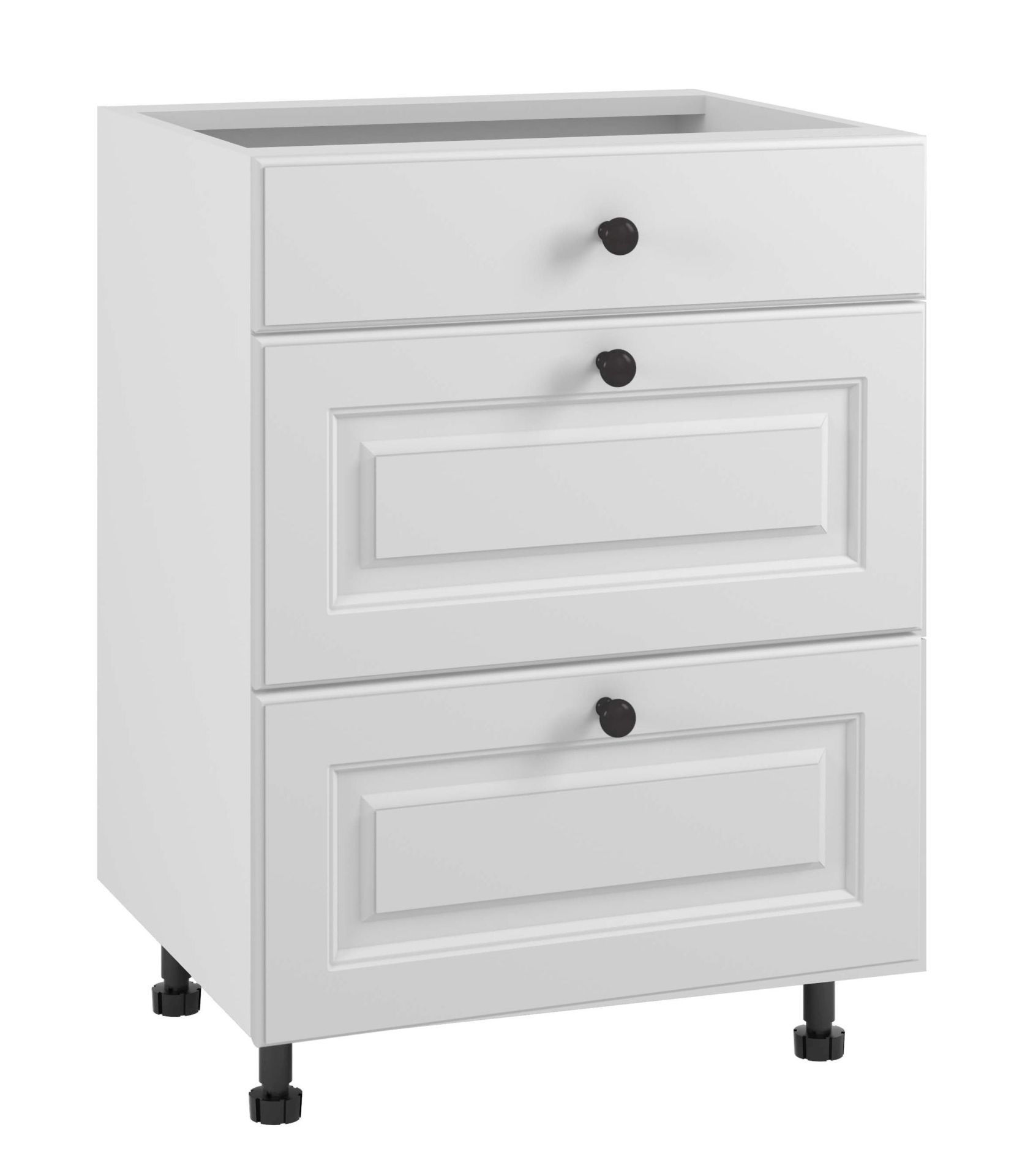 Bristol Szafka Dolna Ds-60-2W-1N Modernbox Biały Mat