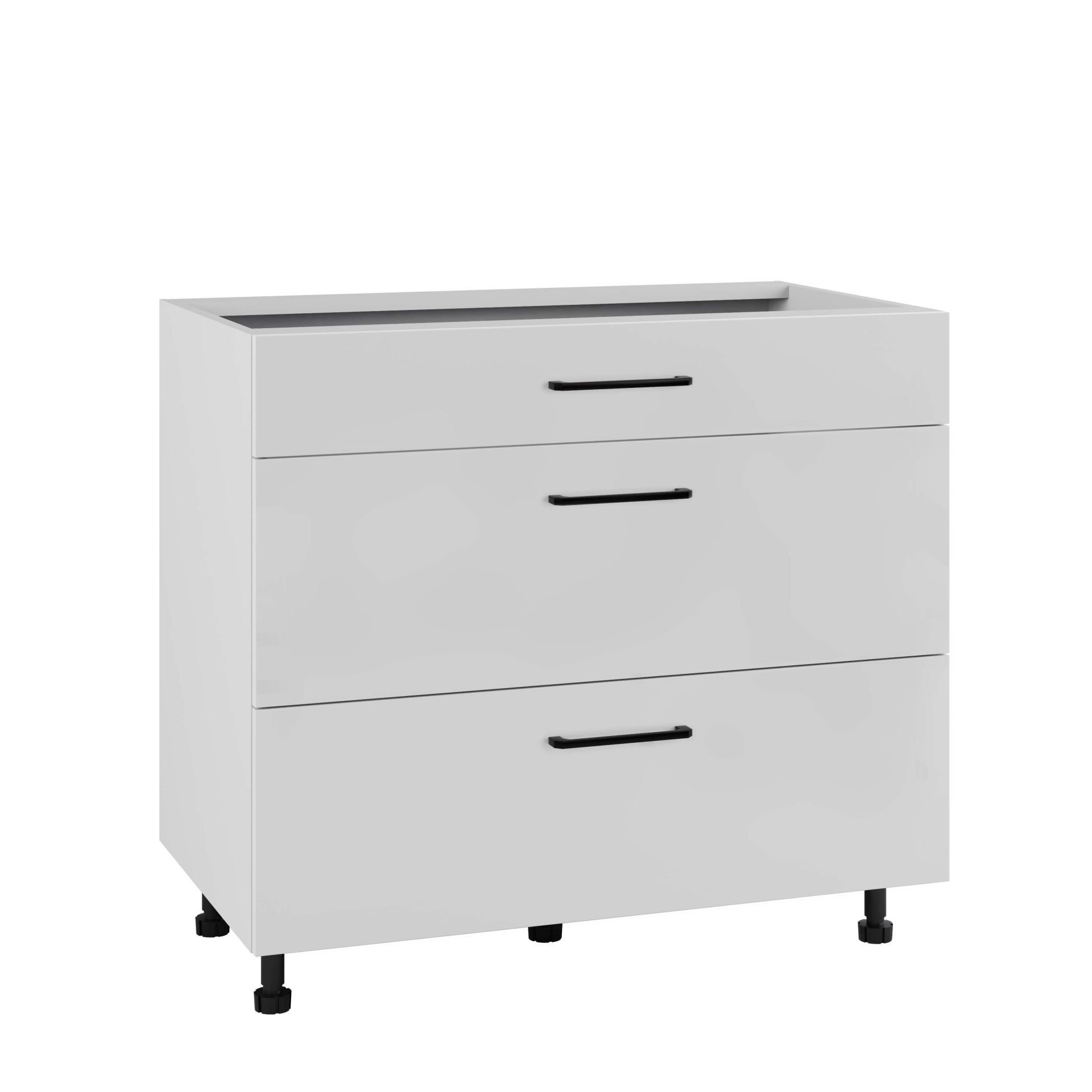 Siena Szafka Dolna Ds-90-2W-1N Modern Biały Mat