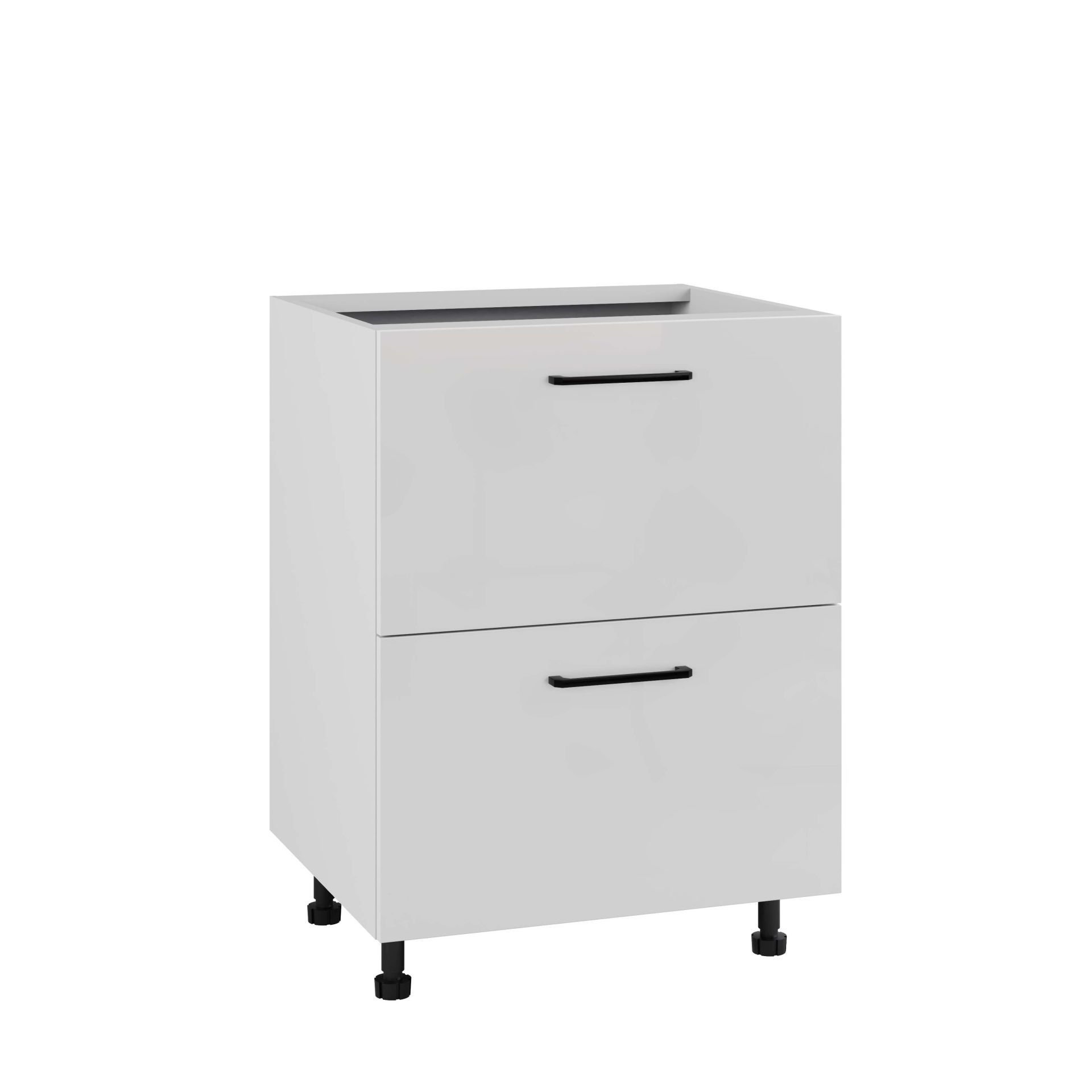 Siena Szafka Dolna Ds-60-2W Modern Biały Mat