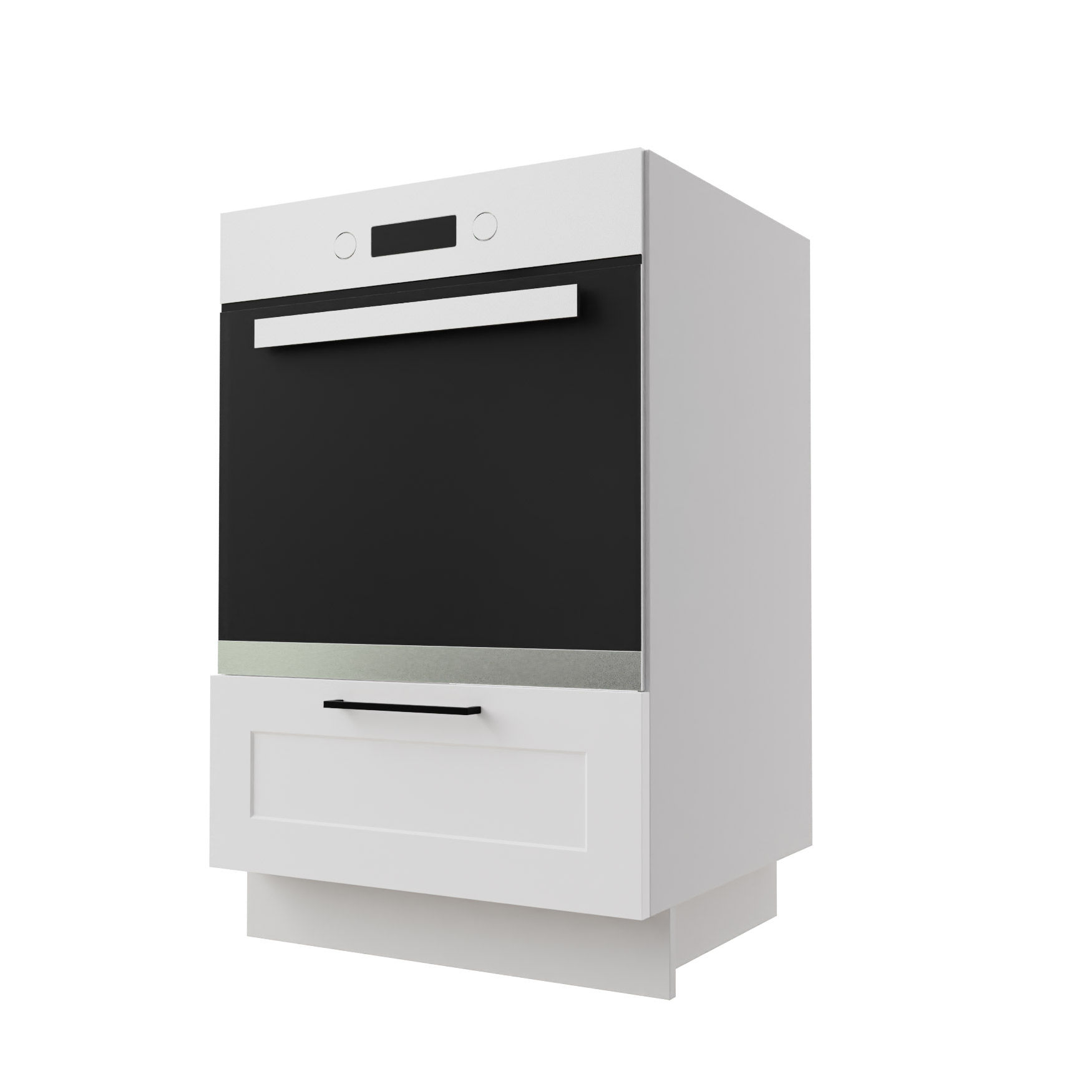 Arco Szafka Dolna Zabudowa Piekarnika Dp-60 Kompakt Blum Biały Mat