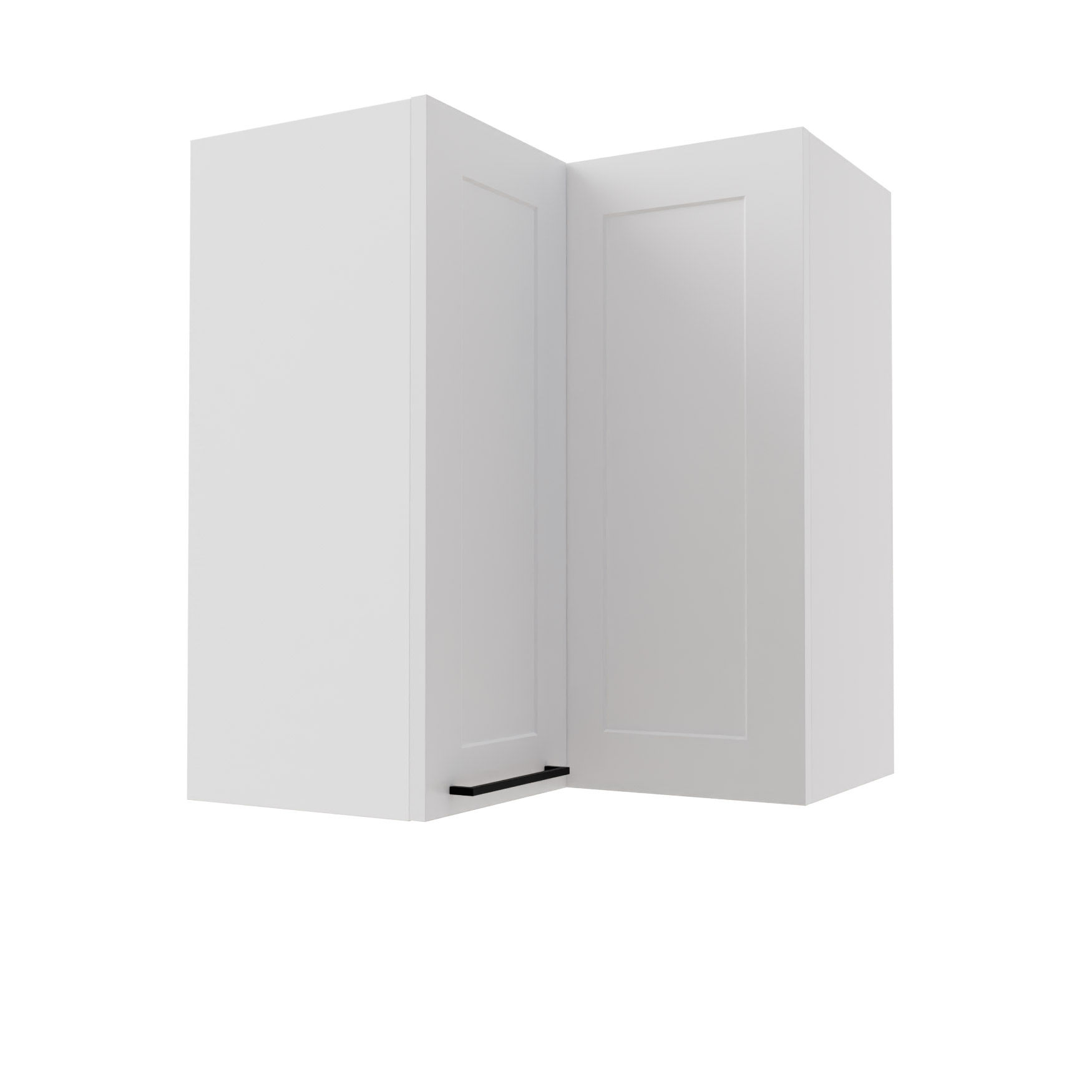 Arco Szafka Wisząca Narożna Gnw-60 Biały Mat