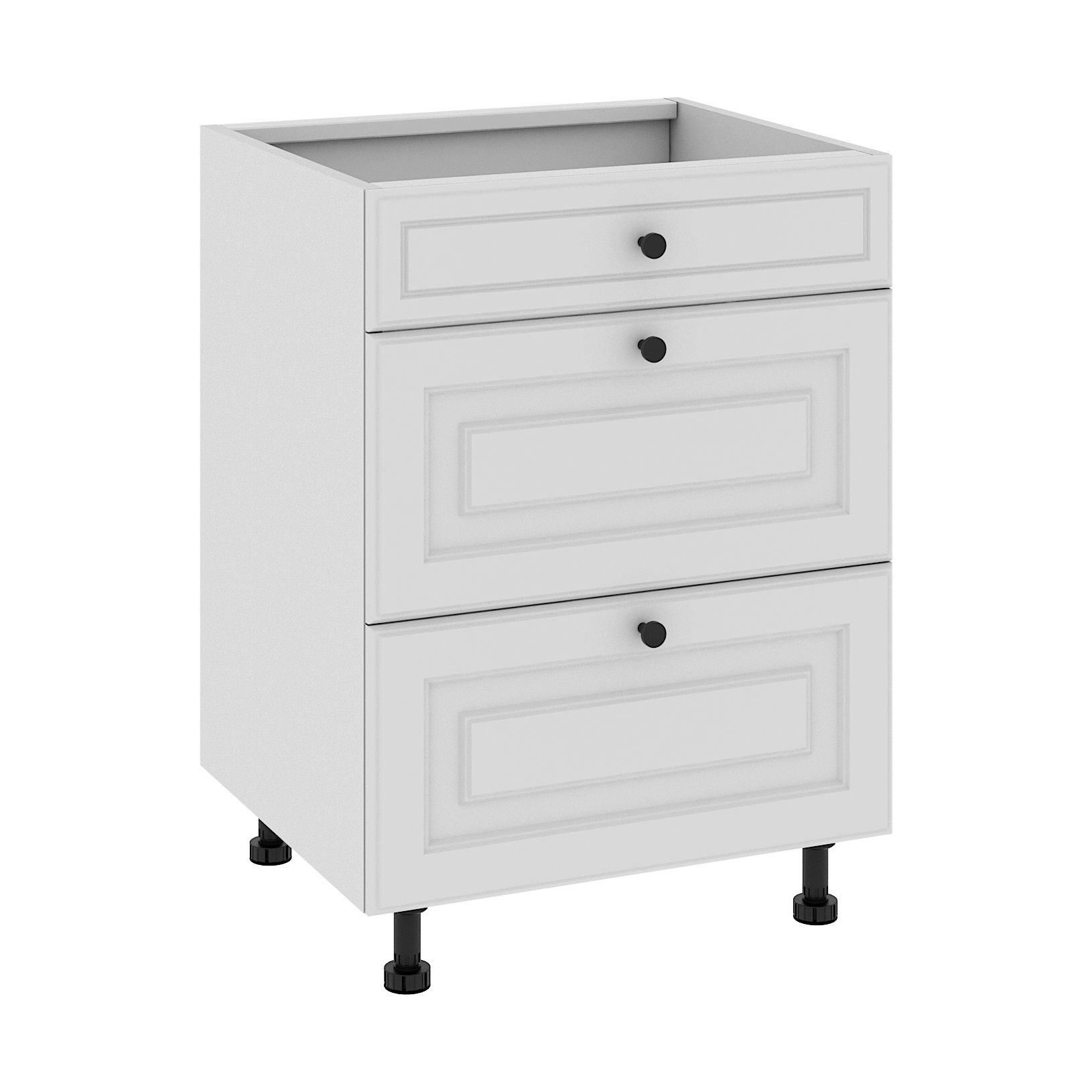 Matera Szafka Dolna Ds-60-2W-1N Blum Biały Mat