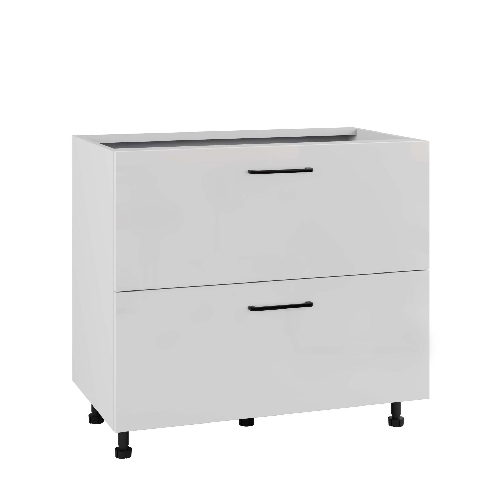 Siena Szafka Dolna Ds-90-2W Metabox Biały Mat