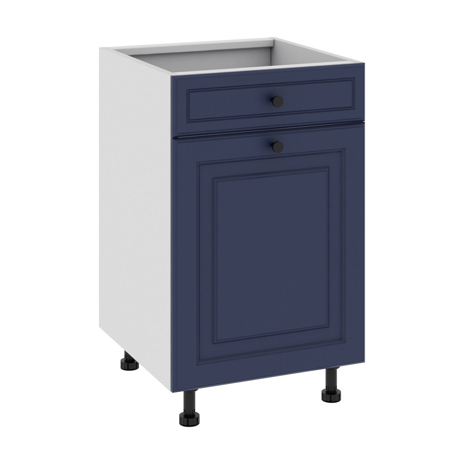 Matera Szafka Dolna D1S-50 Metabox Granatowy Mat
