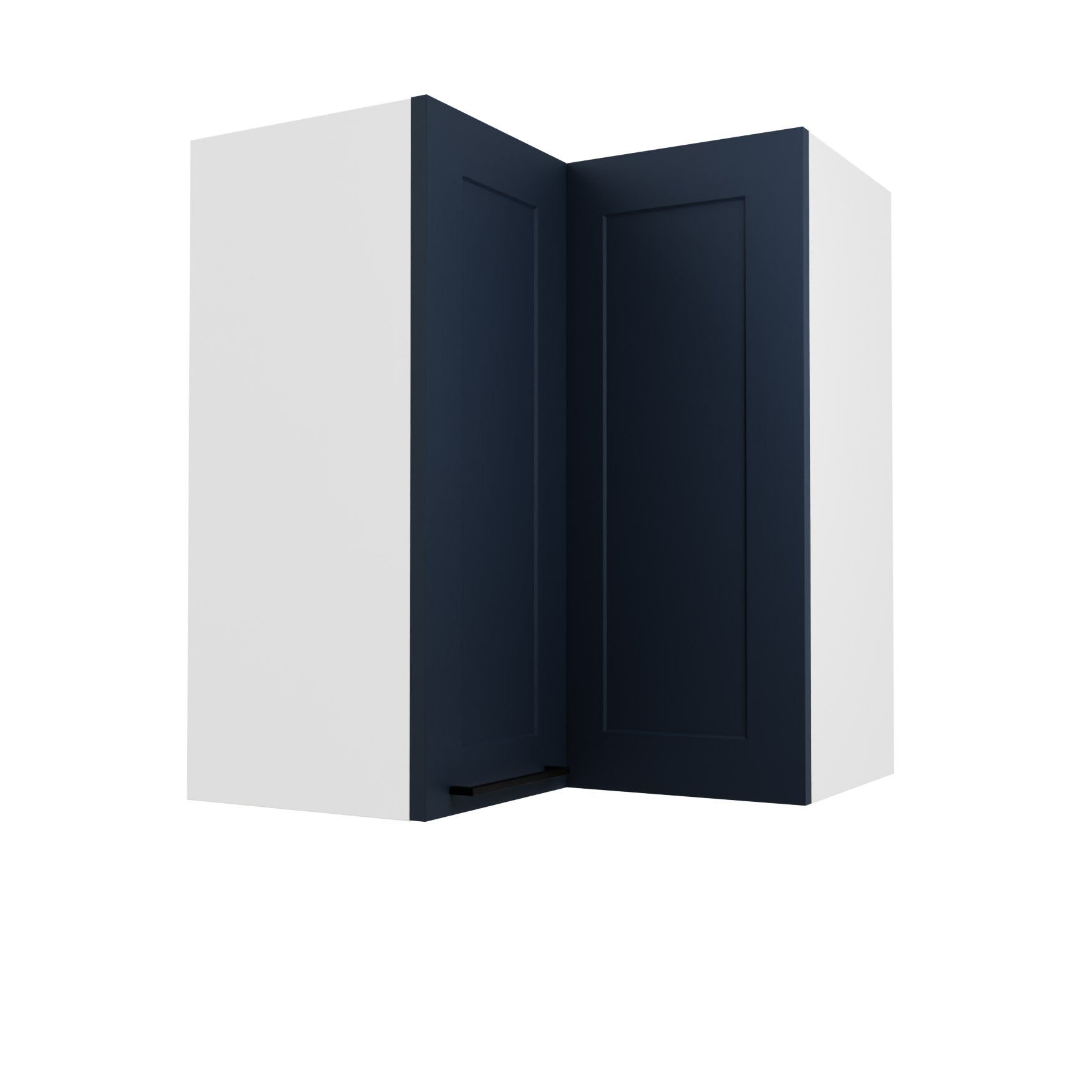 Arco Szafka Wisząca Narożna Gnw-60 Granatowy Mat