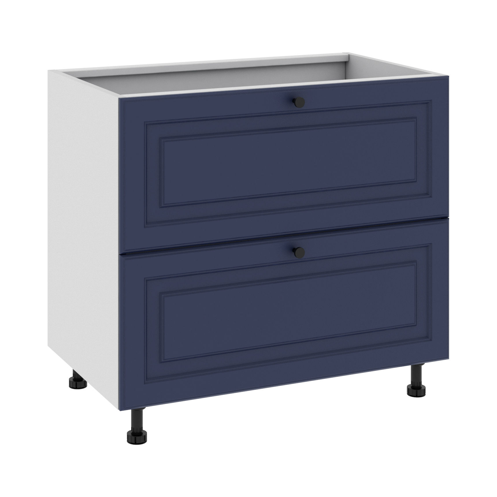 Matera Szafka Dolna Ds-90-2W Blum Granatowy Mat