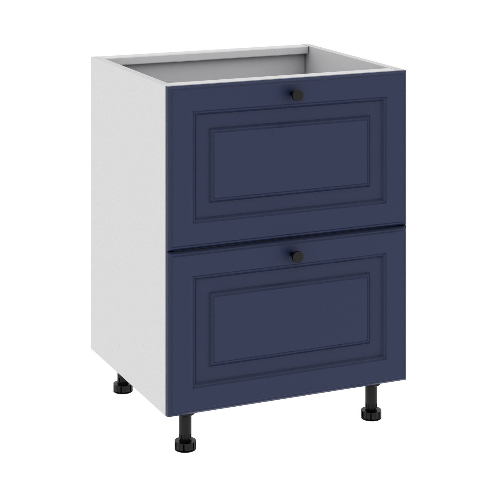 Matera Szafka Dolna Ds-60-2W-1Wew Modernbox Granatowy Mat