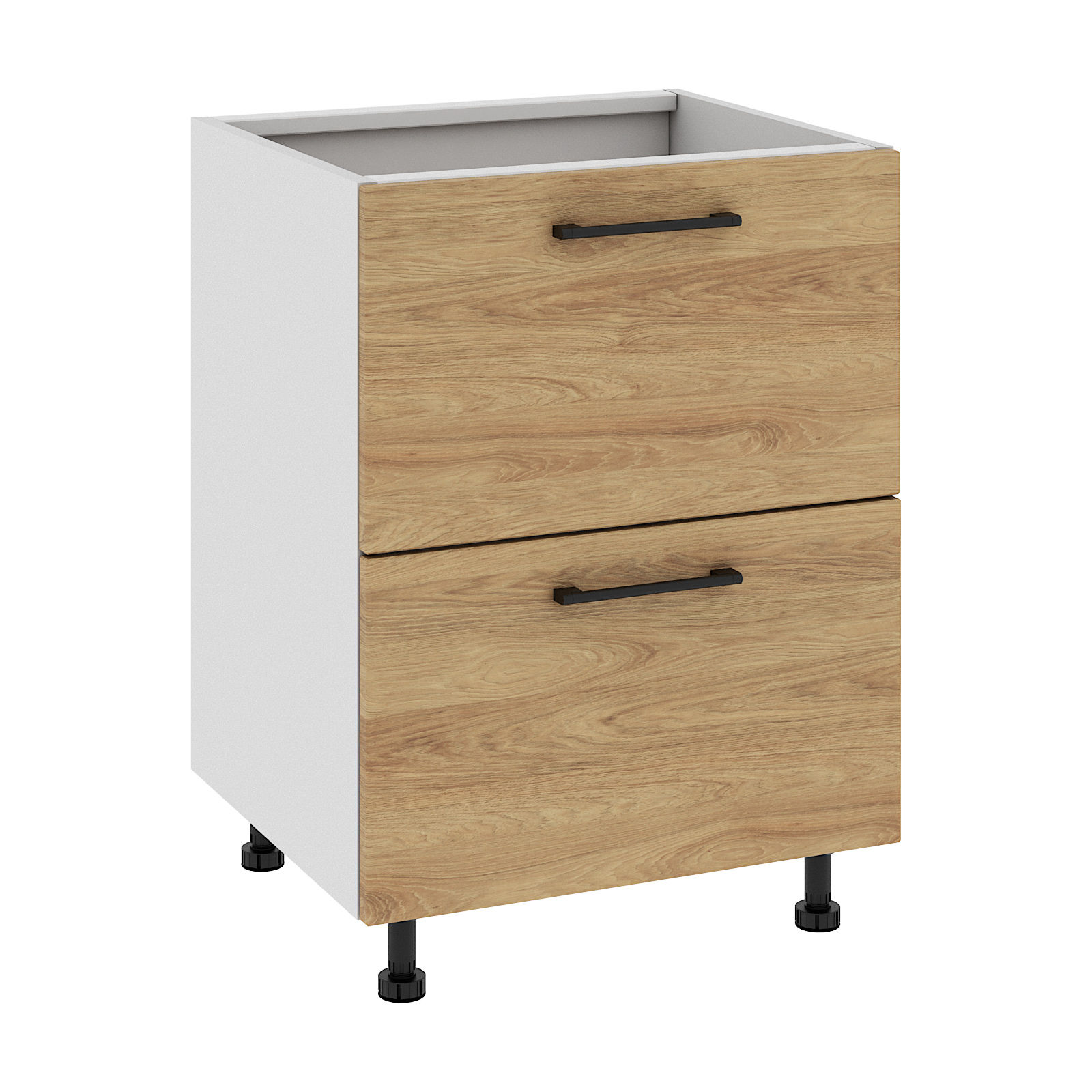 Bari Szafka Dolna Ds-60-2W Blum Hikora