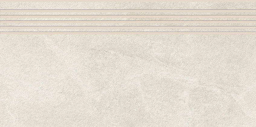 Stopnica Tempesta White Steptread Mat Rect 29,8X59,8 Cersanit