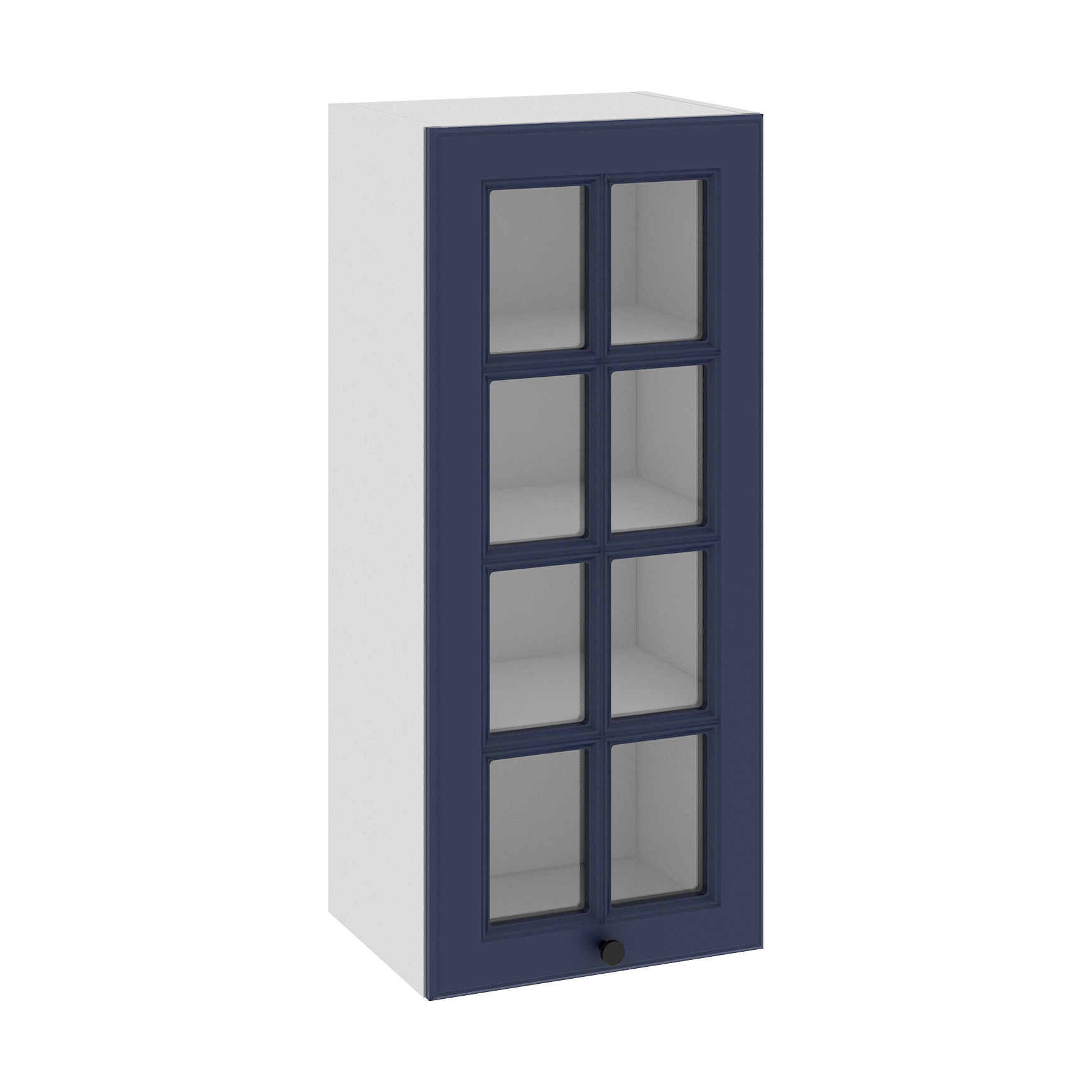 Matera Witryna Wisząca Wysoka Gv-40-H92 Granatowy Mat