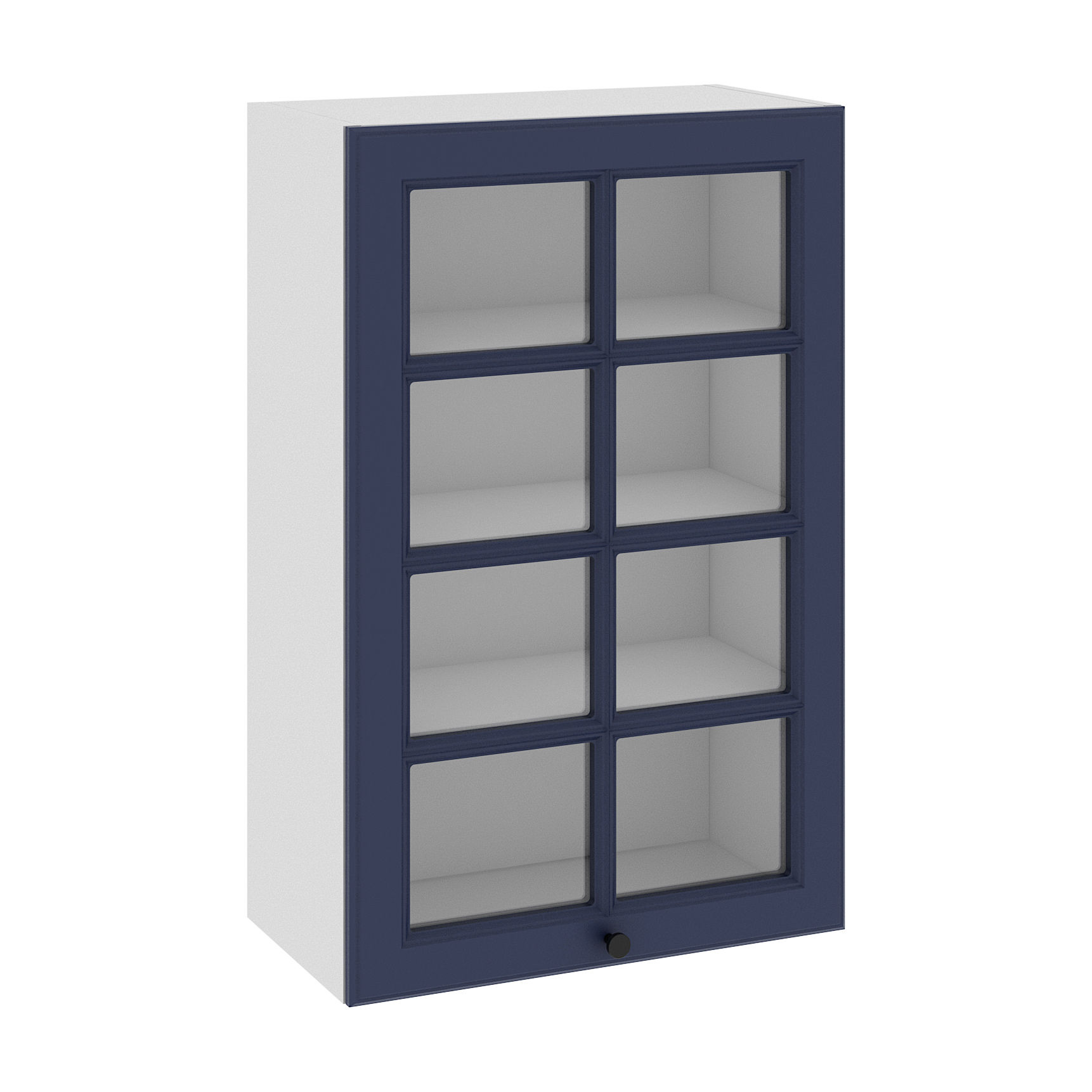 Matera Witryna Wisząca Wysoka Gv-60-H92 Granatowy Mat