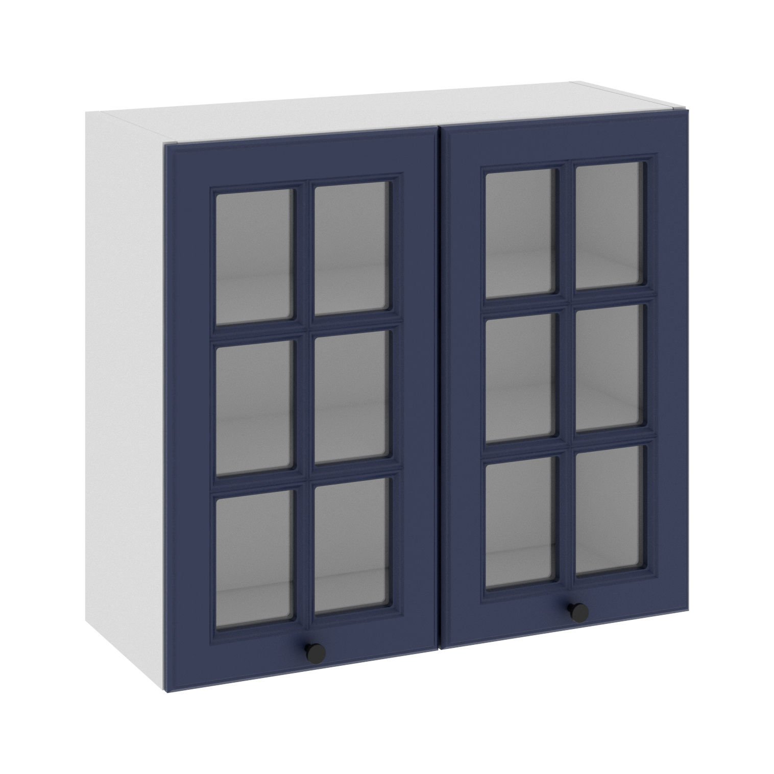 Matera Witryna Wisząca Gv-80 Granatowy Mat