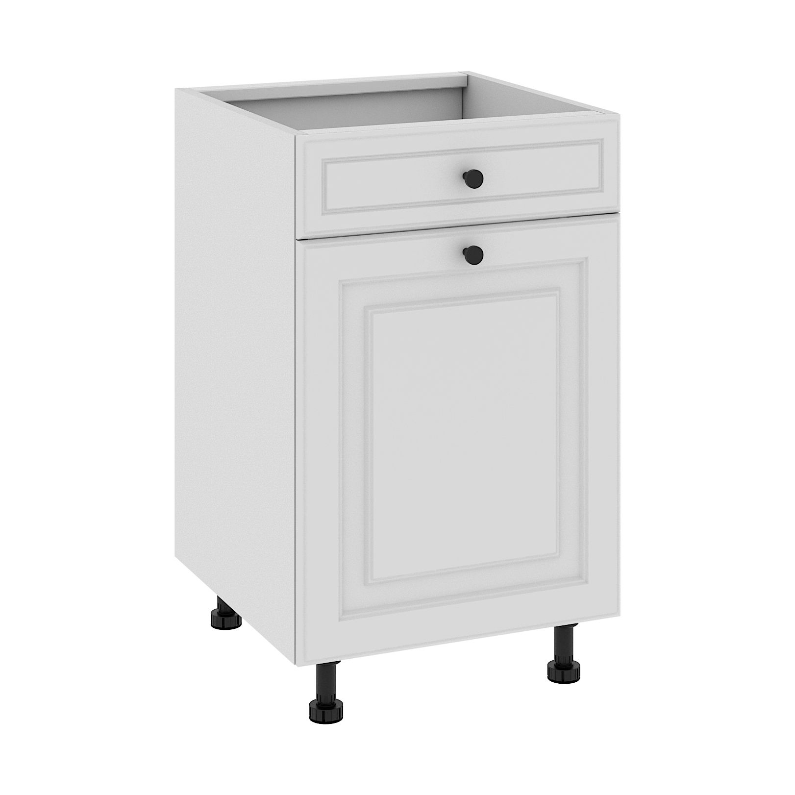 Matera Szafka Dolna D1S-50 Modernbox Biały Mat