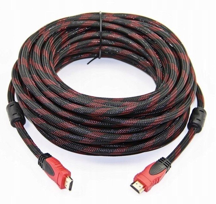 Kabel Przewód Hdmi-Hdmi 5M 3D 4K Full Hd W Oplocie
