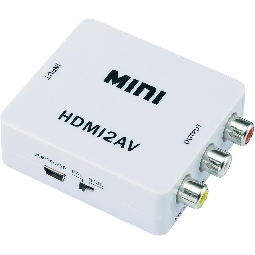 Konwerter sygnału Hdmi do 3 x Cinch Rca 1080 + Usb