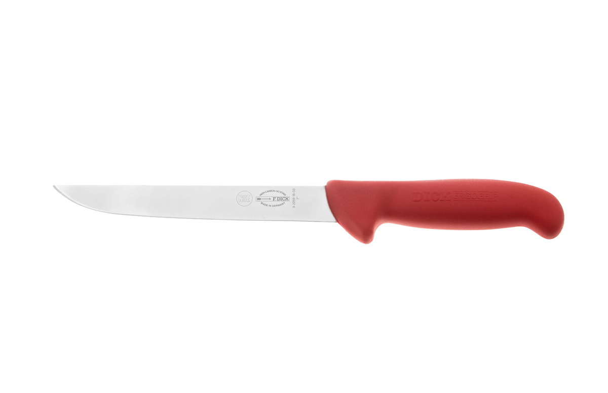 Dick Ergogrip nóż trybownik szeroki  18 cm czerwony 8225918