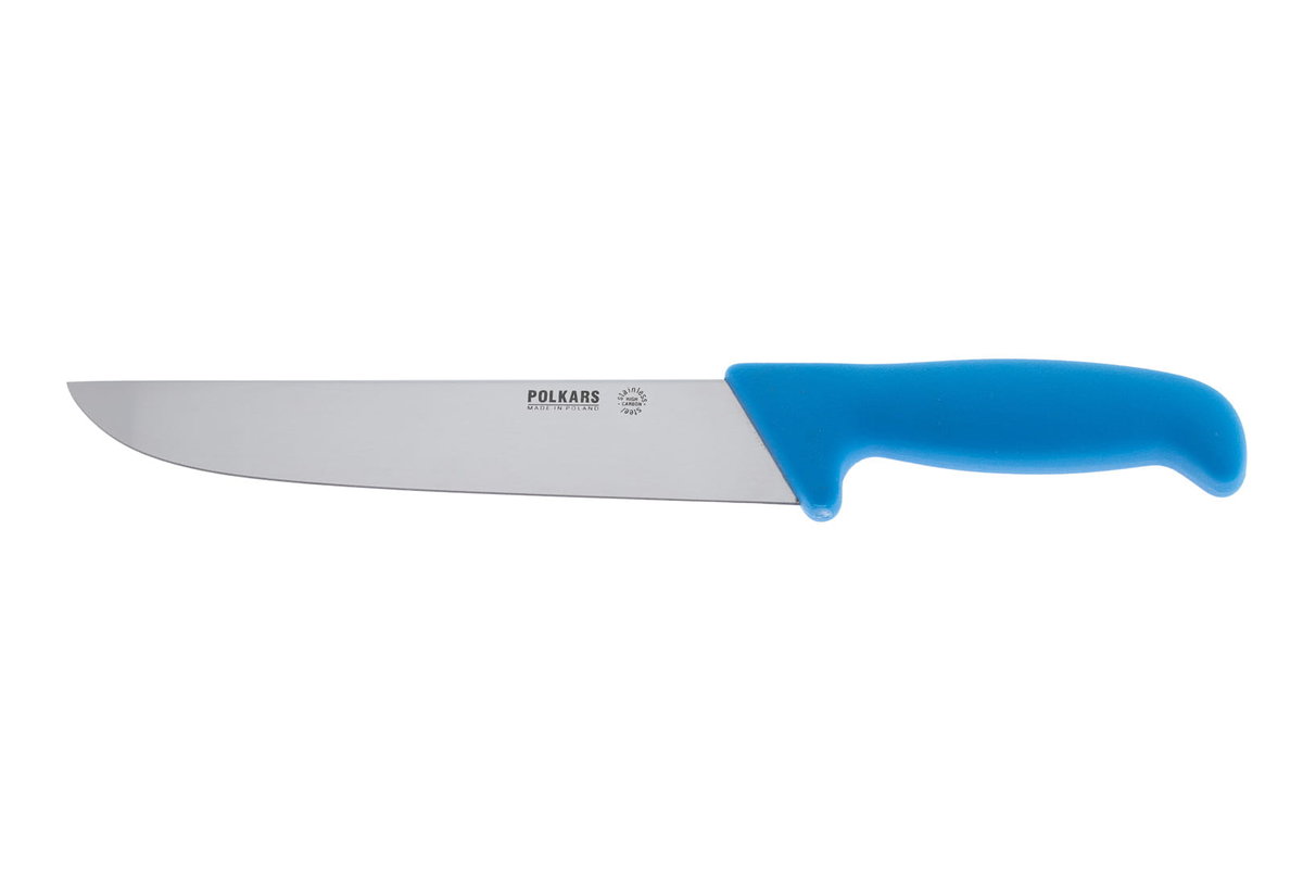 Polkars nóż masarski  nr. 33 niebieski (21cm)