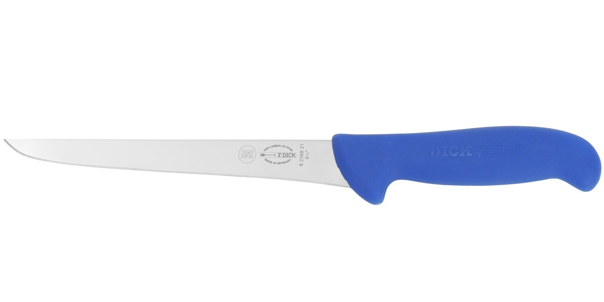 Dick Ergogrip nóż trybownik wąski  21 cm niebieski 8236821