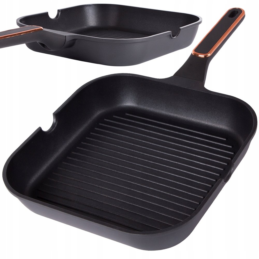 Patelnia Do Smażenia Grill Indukcja Nonstick 28Cm