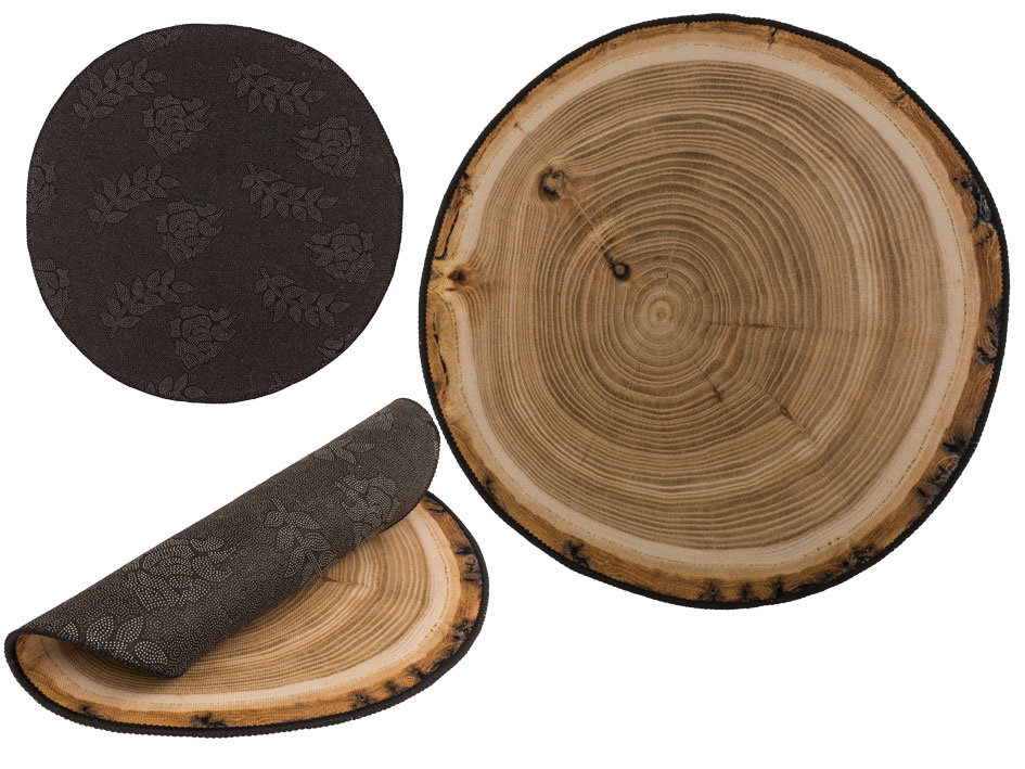 Kemis - House of Gadgets, Dywanik dekoracyjny Pień drzewa śr. 60 cm