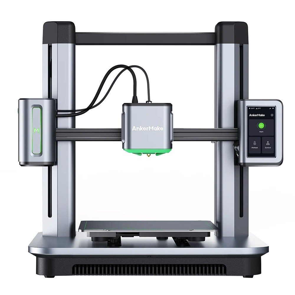 AnkerMake M5 3D Printer, Auto Leveling, Max 500 mm/s Printing Speed, 0.1mm Print Precision, 235x235x250mm