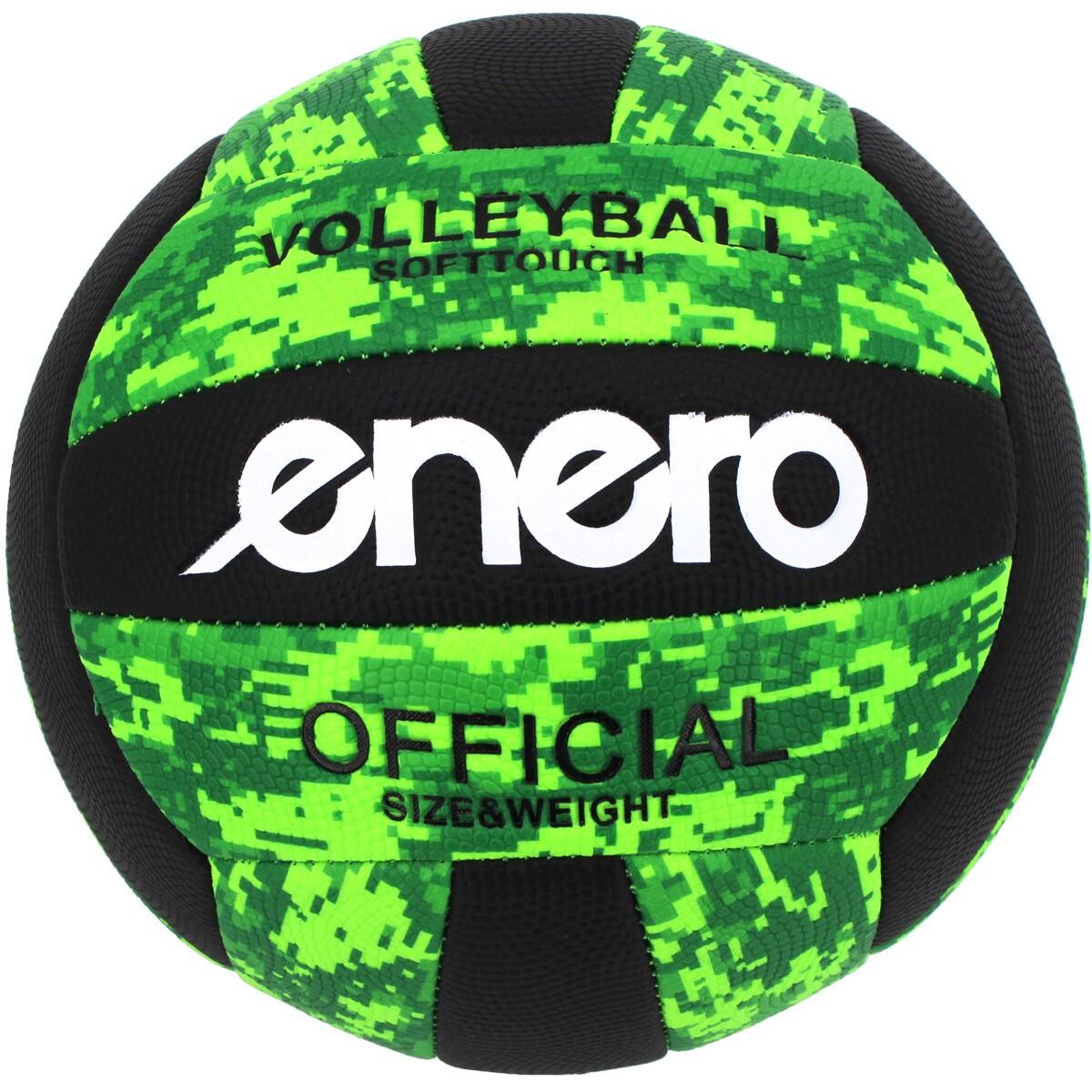 ENERO Piłka siatkowa softtouch Enero zielona r.5