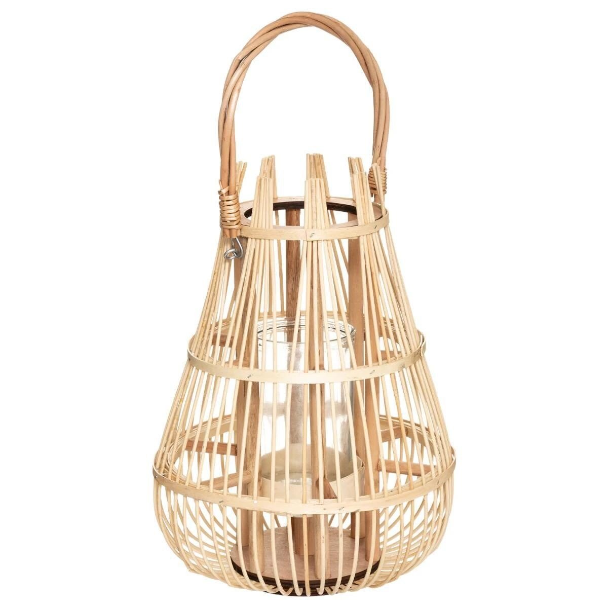 Atmosphera Lampion Panier rattanowy 38 cm DD.13606