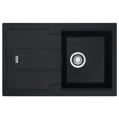 Zlewozmywak fragranitowy FRANKE Bellini BLG 611-78 Onyx 114.0700.120