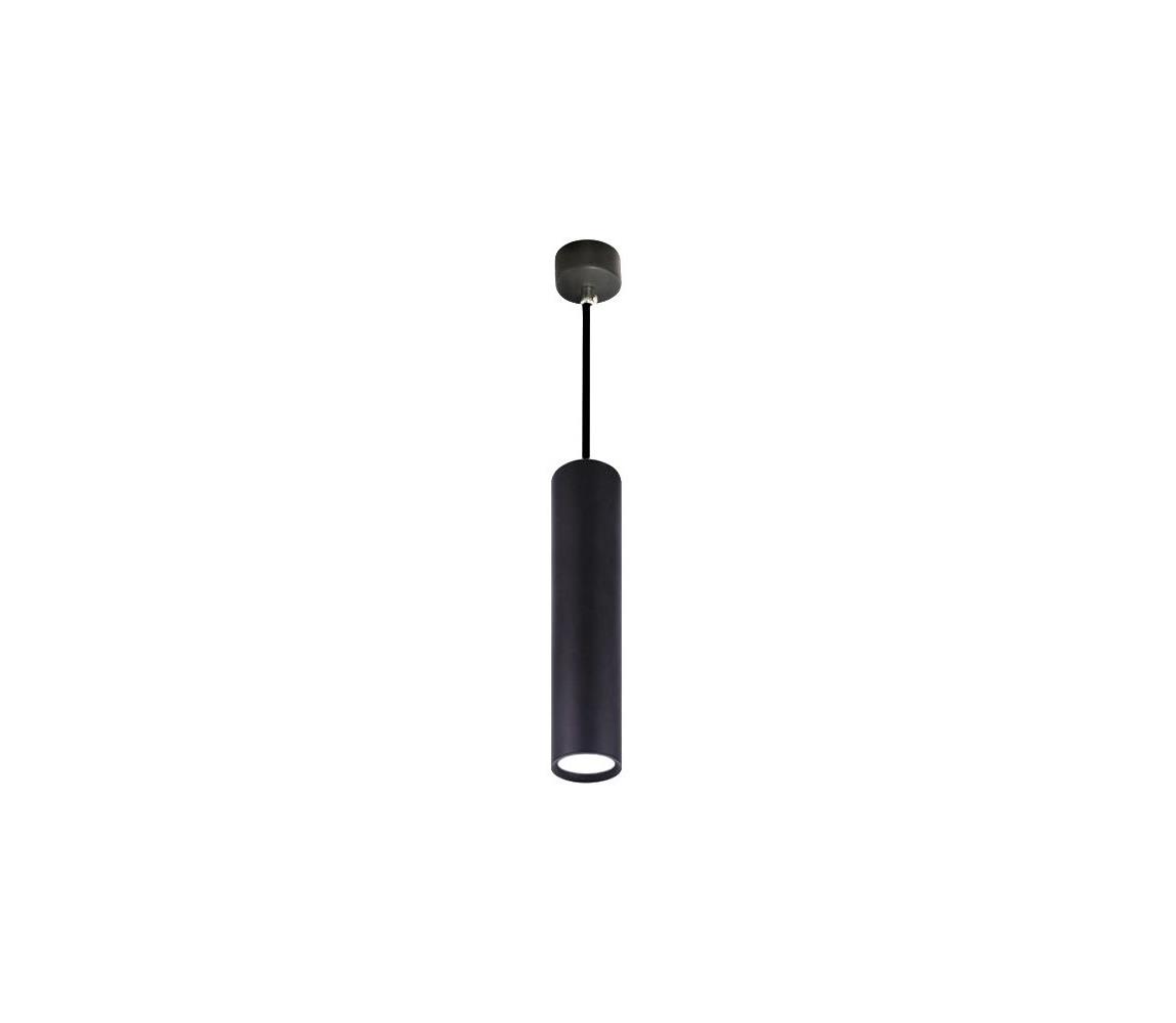 Żyrandol na lince KARADON 1xGU10/30W/230V 40 cm czarny