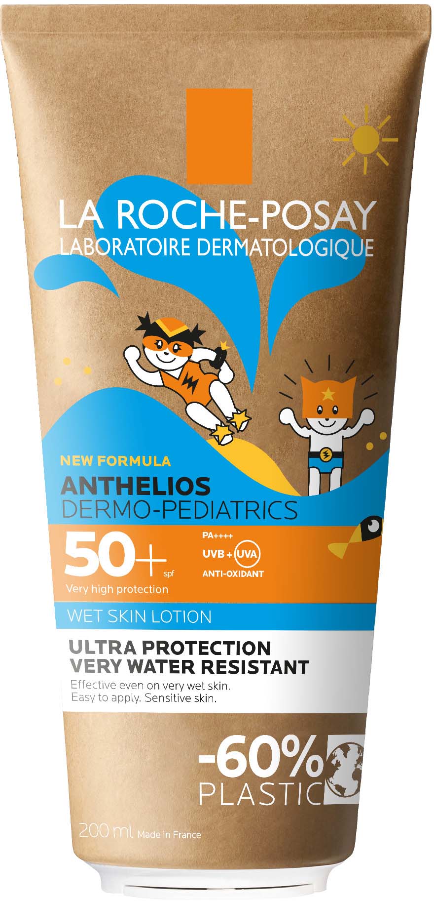 La Roche-Posay Anthelios Anthelios Kids Wetskin 200 ml - krem z filtrem przeciwsłonecznym SPF50+ 200 ml