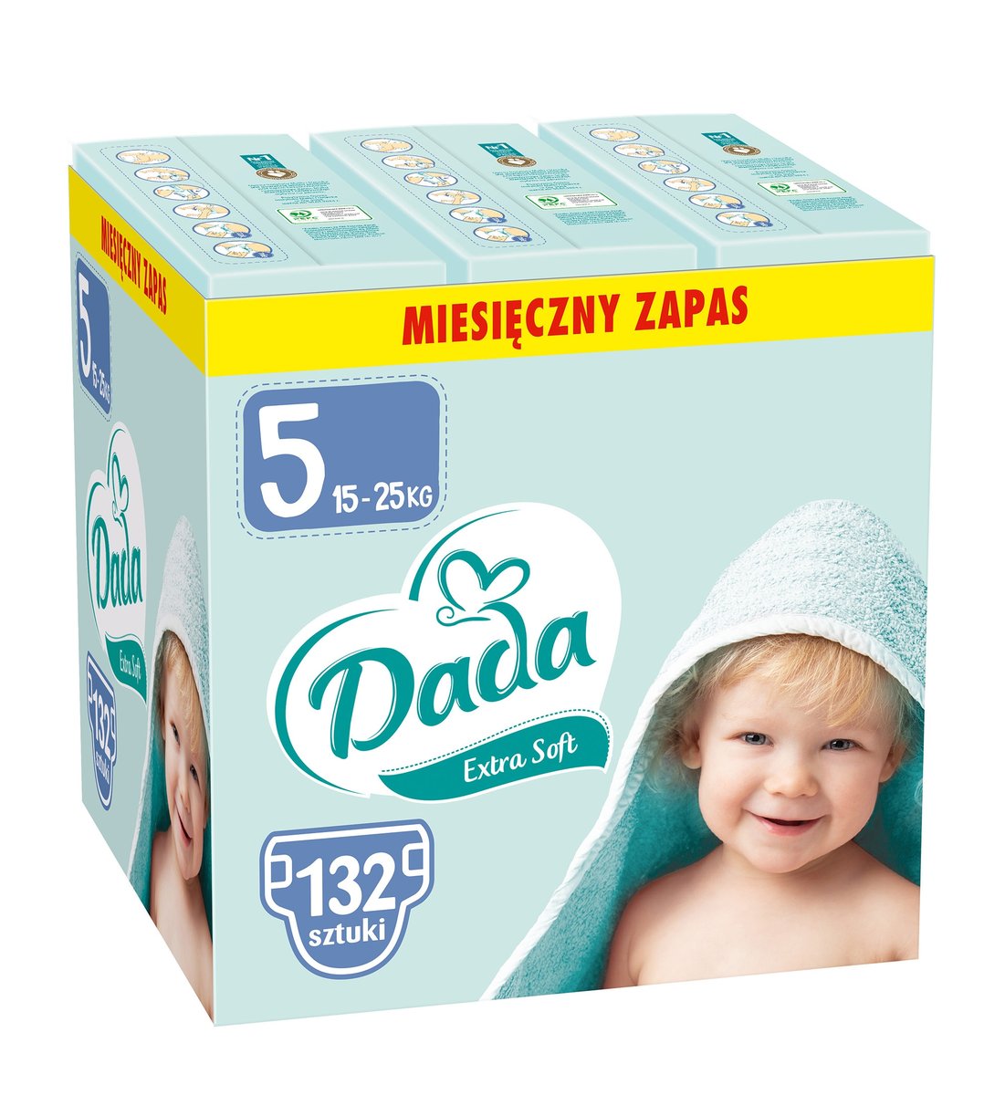 Pieluszki Dada Extra Soft 5 15-25 Kg 126 Szt.