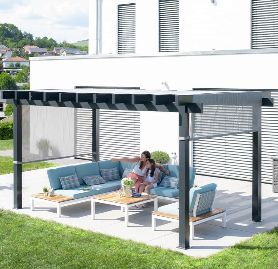 Pergola ogrodowa 3x5m tarasowa Sojag antracyt