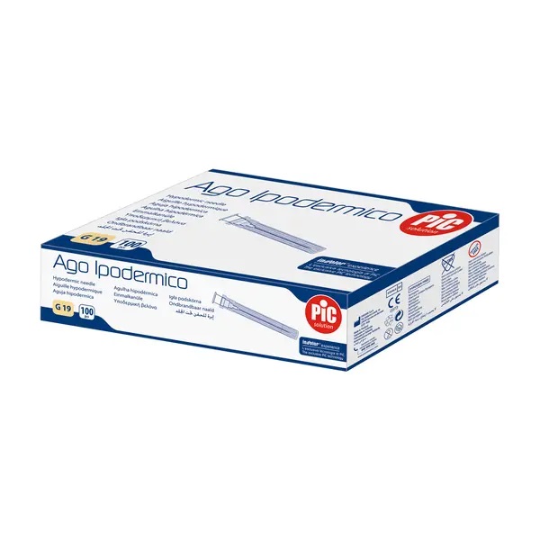 SIROWA PIC igła iniekcyjna 1,1 x 25 mm G19 x 100 szt |  OD 199 PLN!