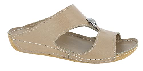 Andrea Conti Klapki damskie, elm Wood, 39 EU, Elm Wood, 39 eu