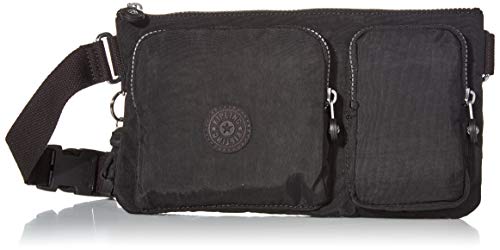 Kipling Damski plecak na talię Presto Up, jeden rozmiar, Czarny Noir - Rozmiar Uniwersalny