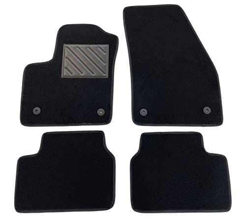 Maty do Opla Meriva B od 2010 do 2017 na dopasowanie, antypoślizgowe, wzmocnione gumowe, guziki kotwiące