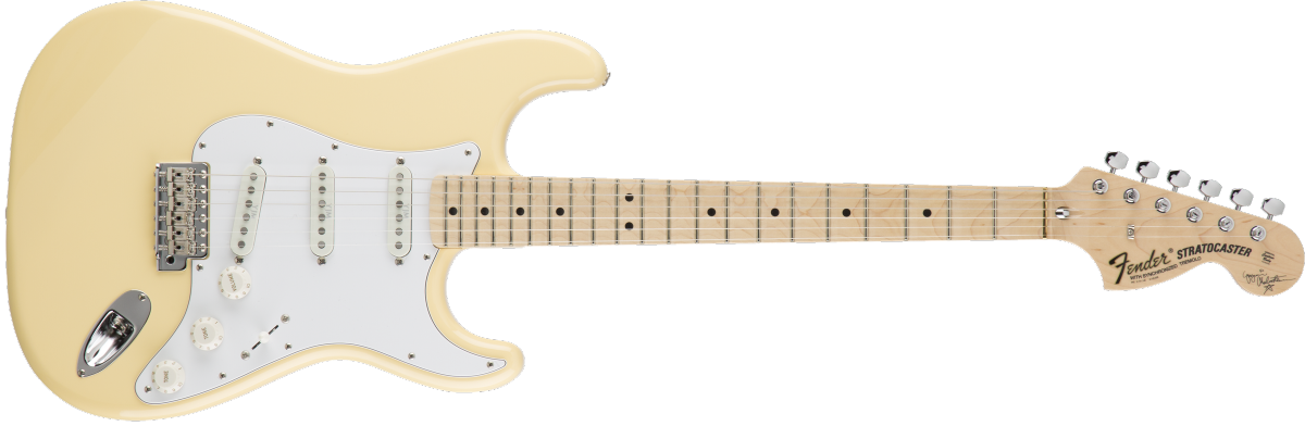 Fender Yngwie Malmsteen Stratocaster Scalloped Maple Fingerboard Vintage White