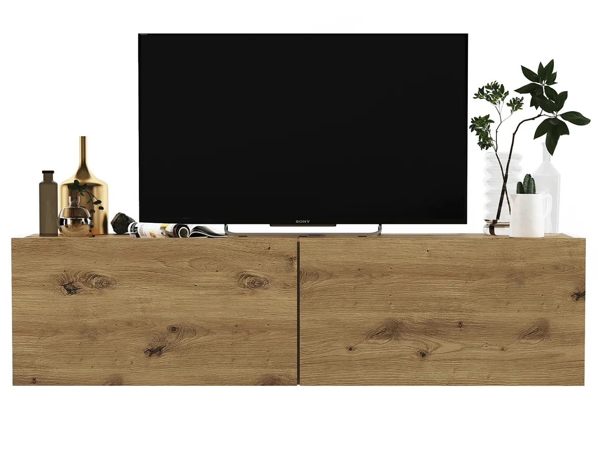 Ścienna szafka rtv dąb artisan N0-R84