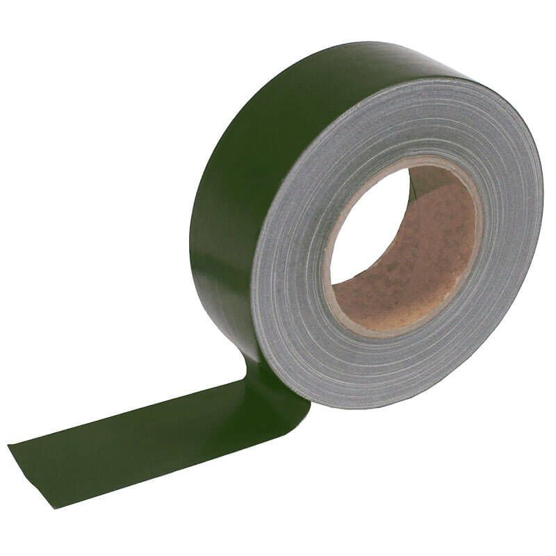 MFH Taśma Duct Tape 50 m Olive - Olive