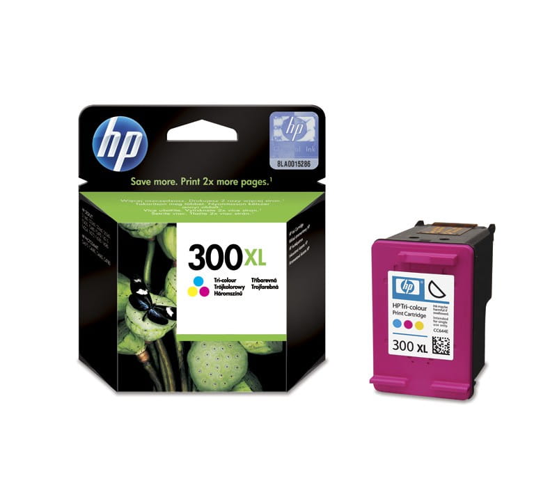HP 300XL Black oryginalny tusz HP Deskjet F4500, HP Deskjet F2480, HP Envy 120, HP Deskjet D1660, HP Deskjet F2400, HP Envy 110