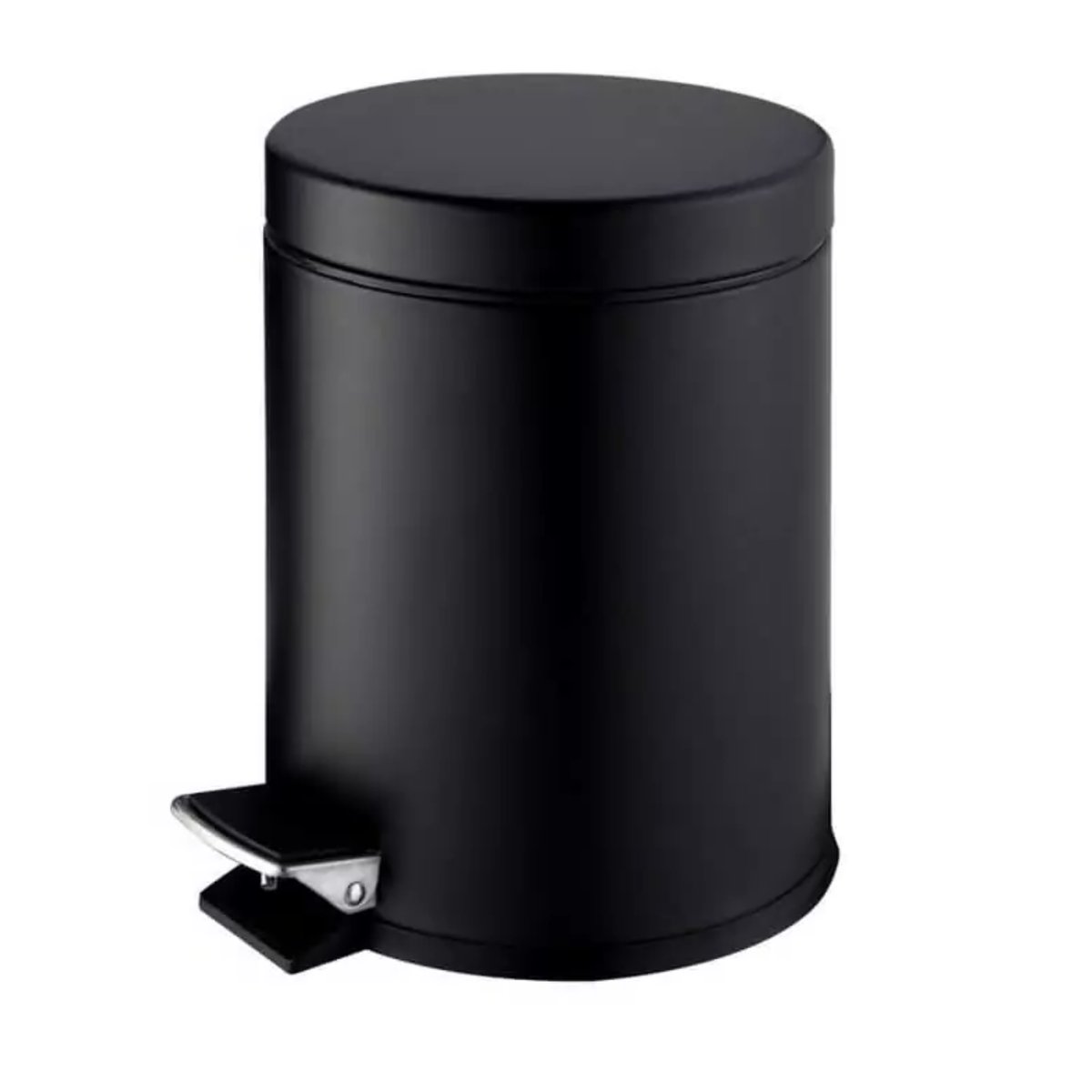 Kosz łazienkowy na śmieci pojemnik na odpadki czarny 3l STELLA 20.003-MB