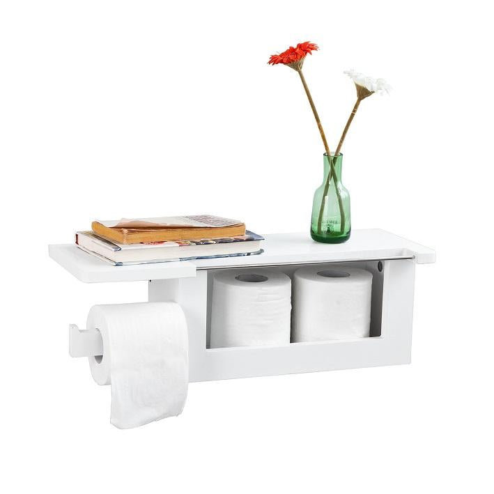 SoBuy FRG175-W Uchwyt na papier toaletowy