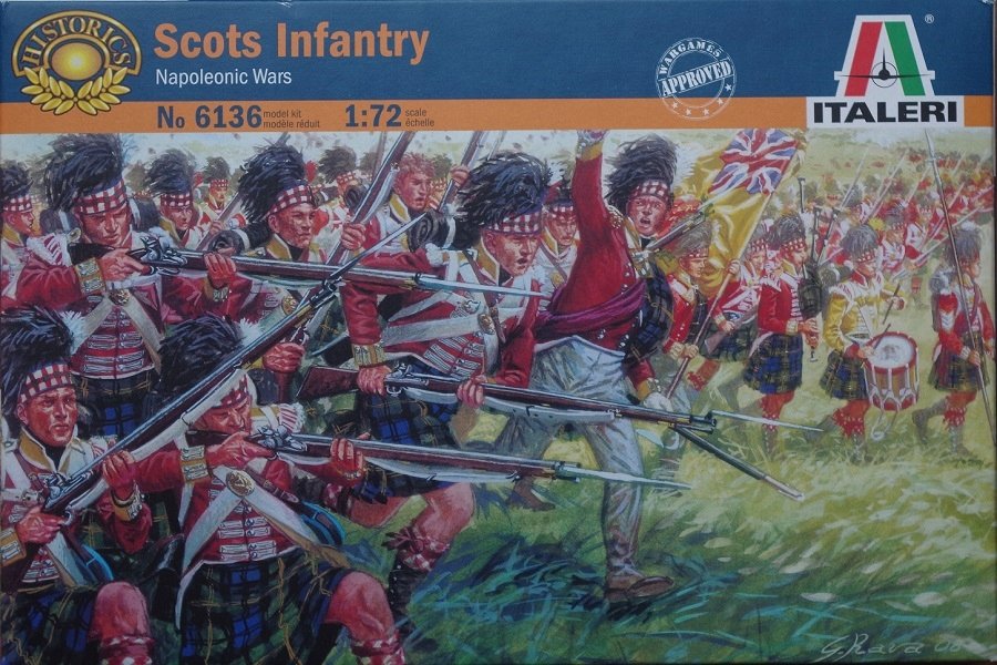 ITALERI Napoleon Wars Scots Infantry JPITAF0CN021509