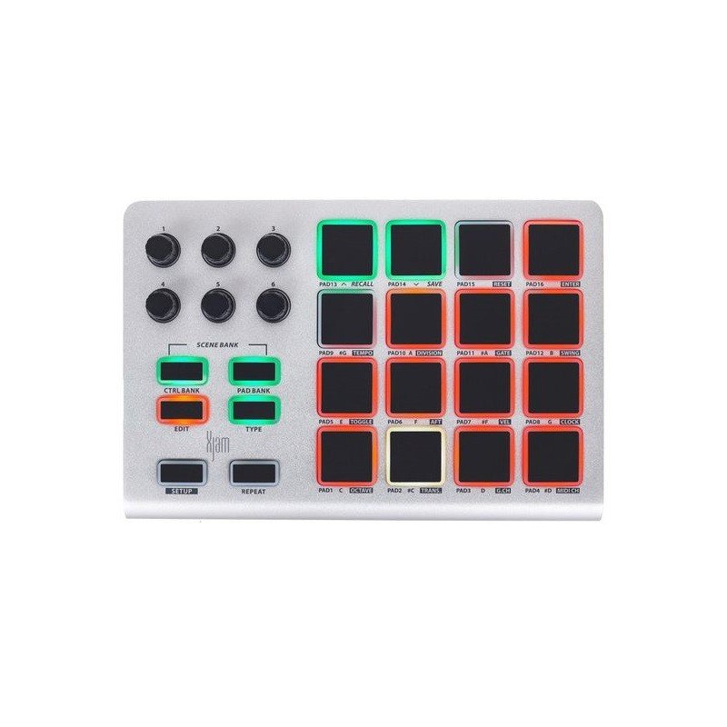 'ESI XJAM - PAD KONTROLER DAW USB ESI L1920039'