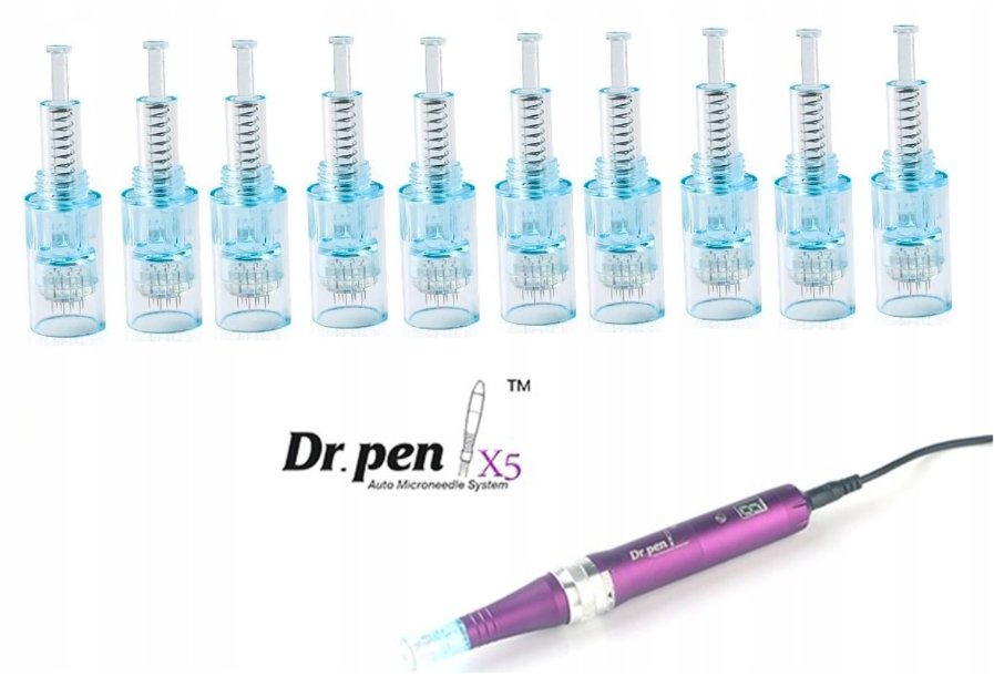 Kartridż Dermapen X5 Zestaw 10 sztuk