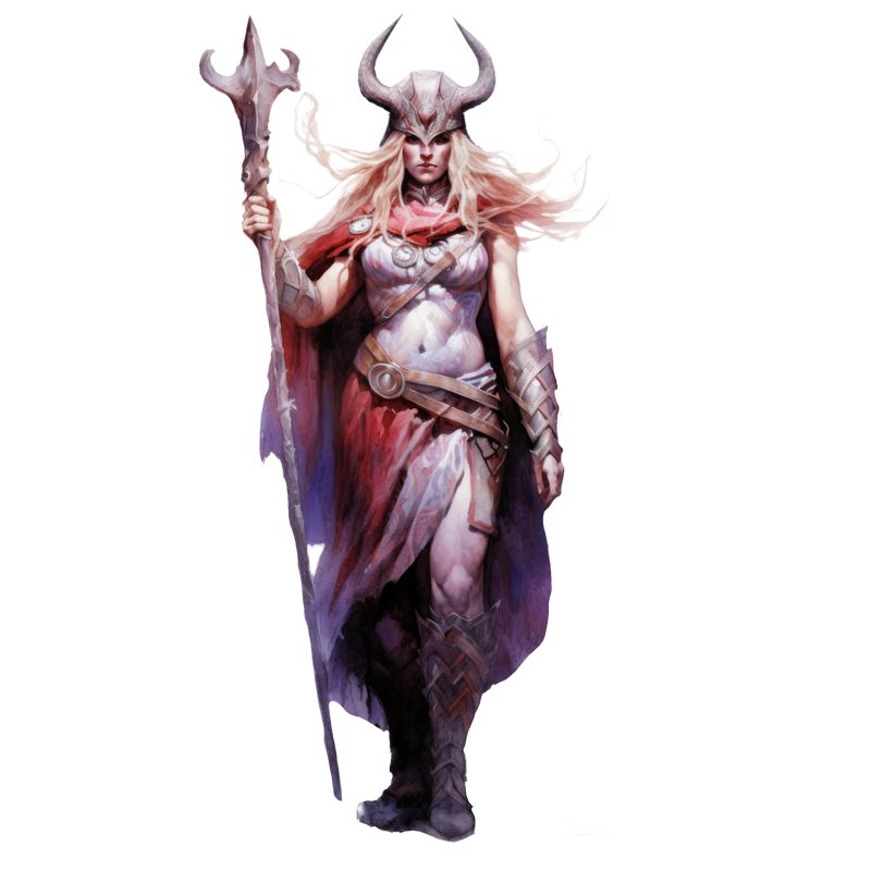 Naprasowanka Wiking wojowniczka królowa 3