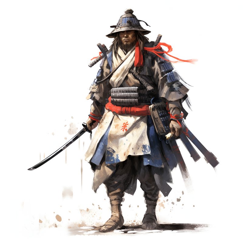 Naprasowanka samurai ronin hełm japonia 5
