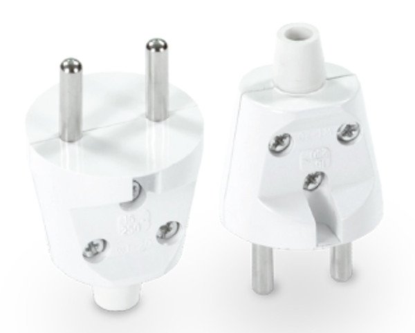 Orno Wtyczka WT-20 2P Biały